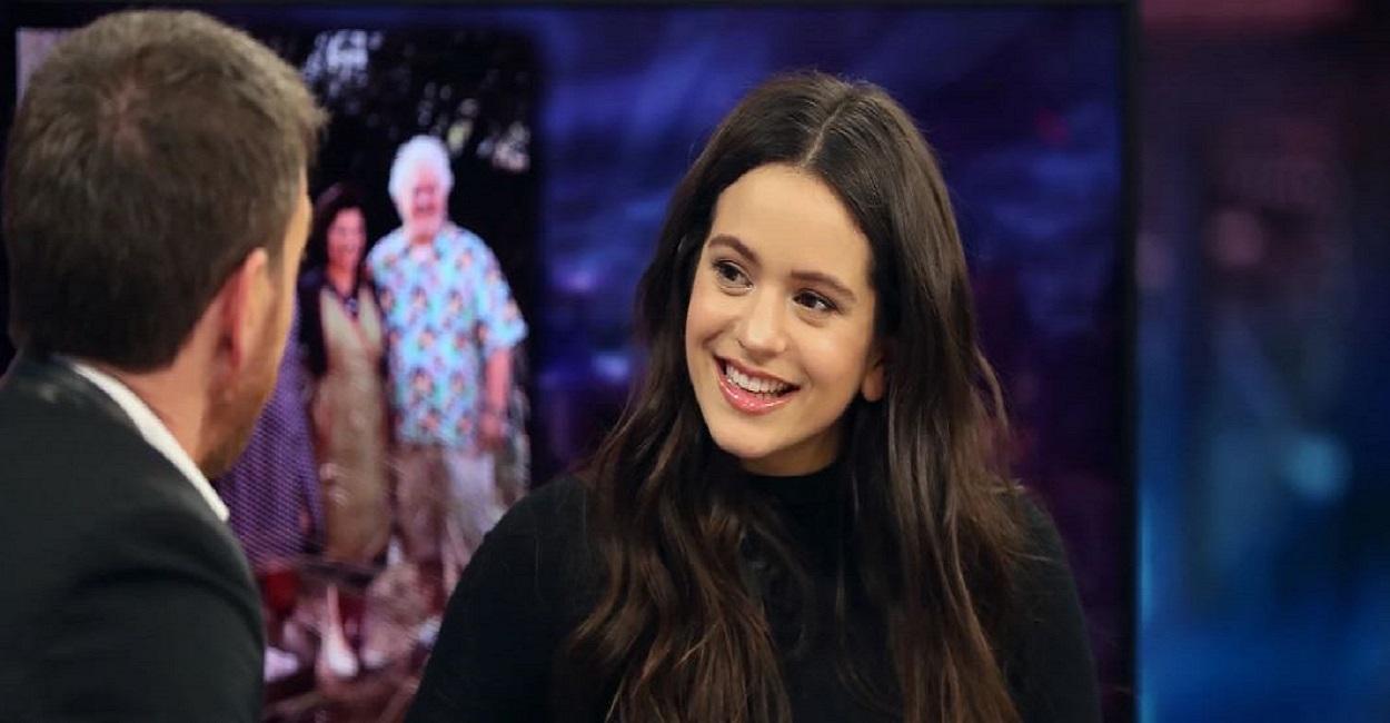 La cantante Rosalía en 'El Hormiguero'. Antena 3