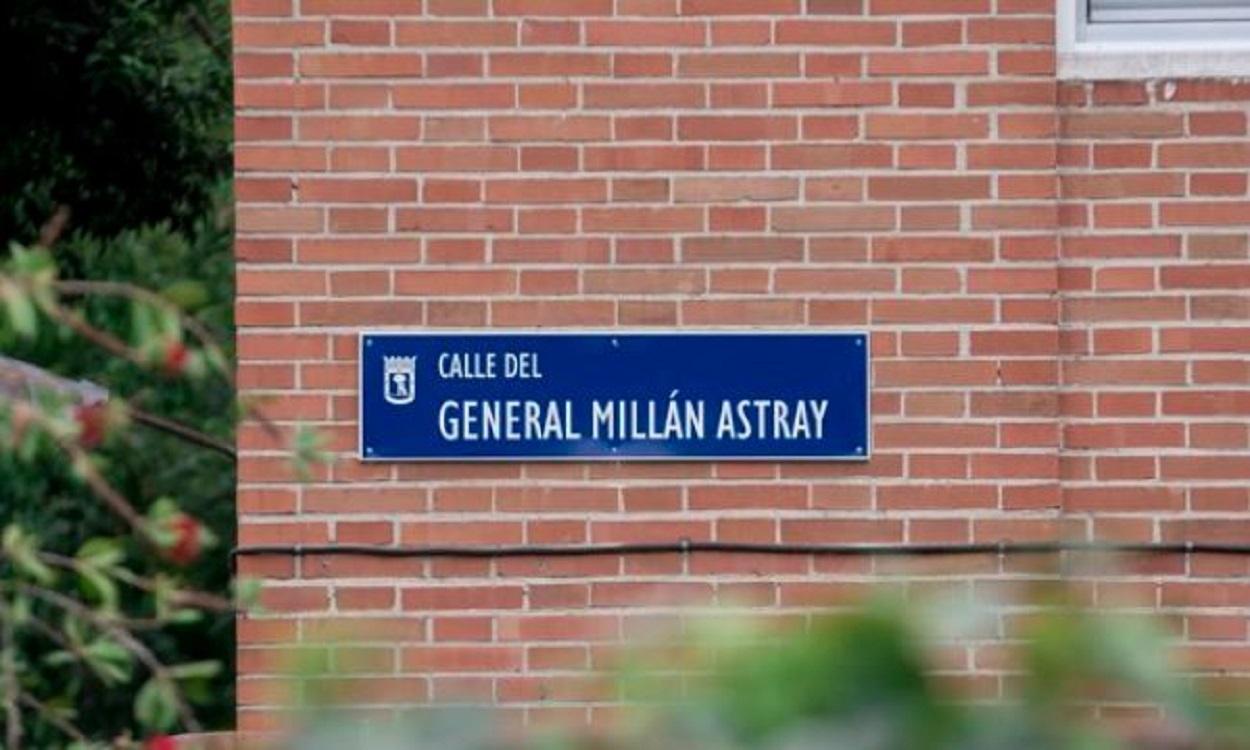 Calle del General Millán Astray. Europa Press