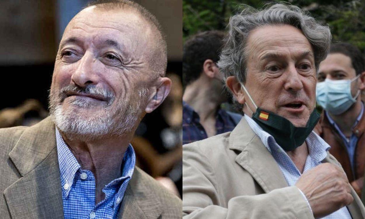 Arturo Pérez Reverte y Hermann Tertsch.