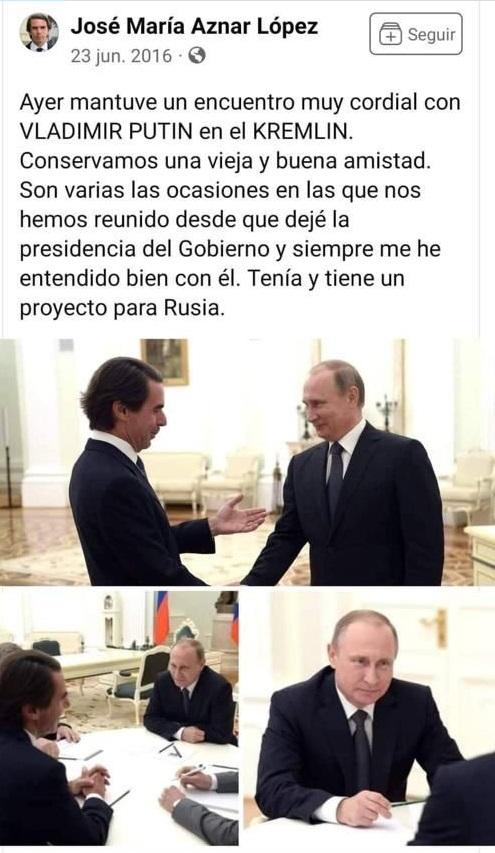 Mensaje de José María Aznar
