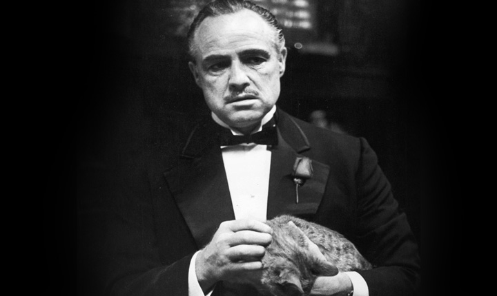 Fotograma de la película 'El Padrino', interpretada por Marlon Brando