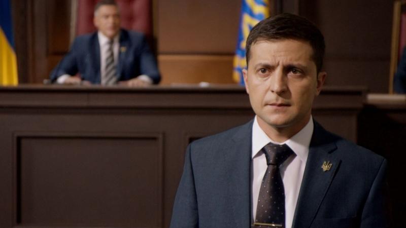 Volodímir Zelenski como protagonista de la ficción 'Servidor del Pueblo'.