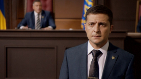 Volodímir Zelenski como protagonista de la ficción 'Servidor del Pueblo'.
