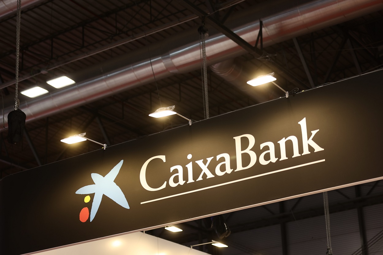 Estand de CaixaBank. Fuente: Europa Press.