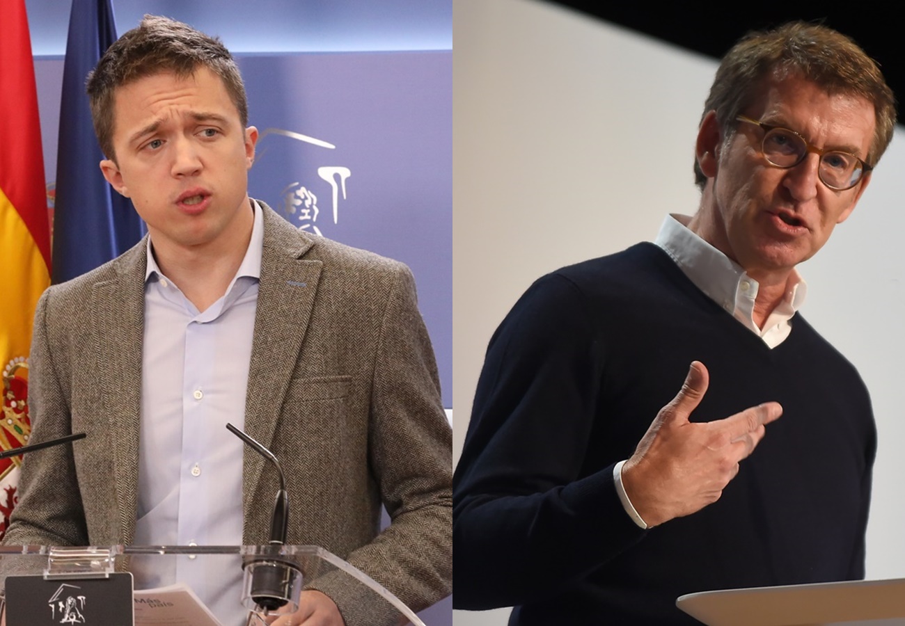 Iñigo Errejón y Alberto Núñez Feijóo