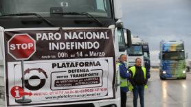 Paro nacional indefinido de transportistas. EP