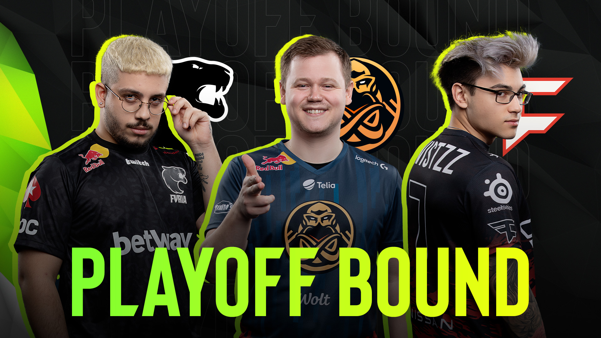 FURIA, ENCE y FaZe estarán en playoffs de la ESL Pro League