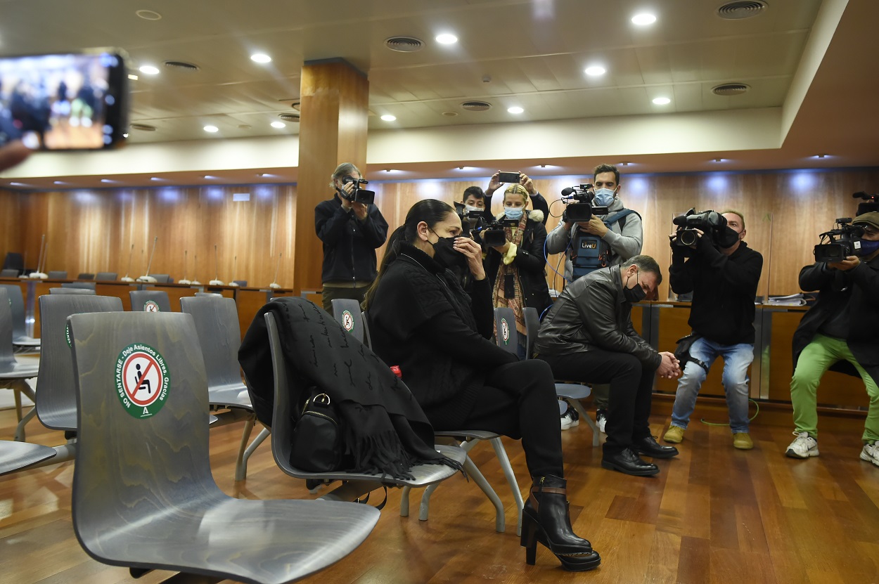 Isabel Pantoja en el juzgado. Foto: Europa Press