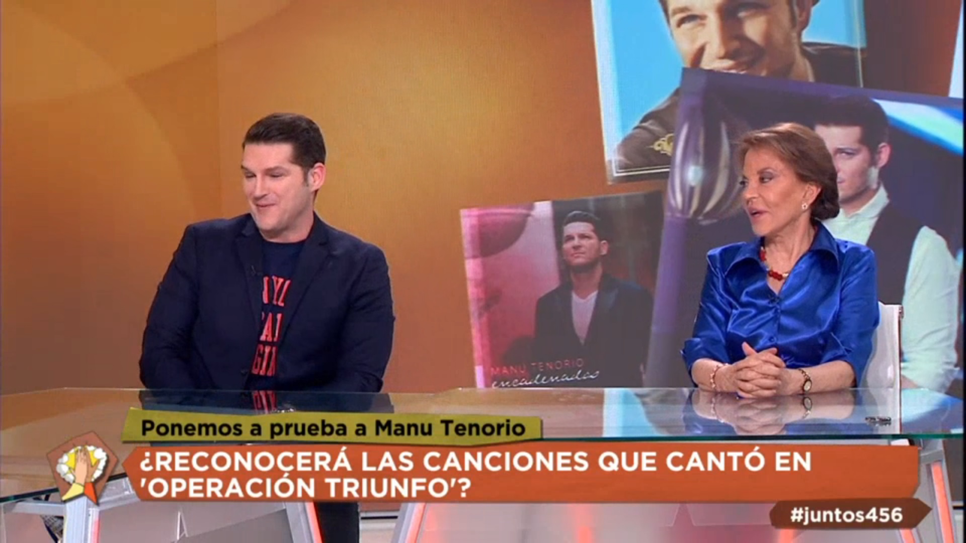 Manu Tenorio habla de Rosa López en 'Juntos'. Telemadrid.