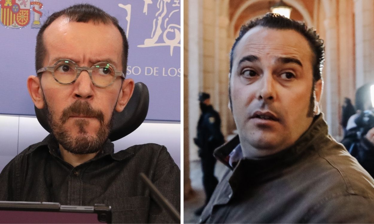 Pablo Echenique y Manuel Hernández