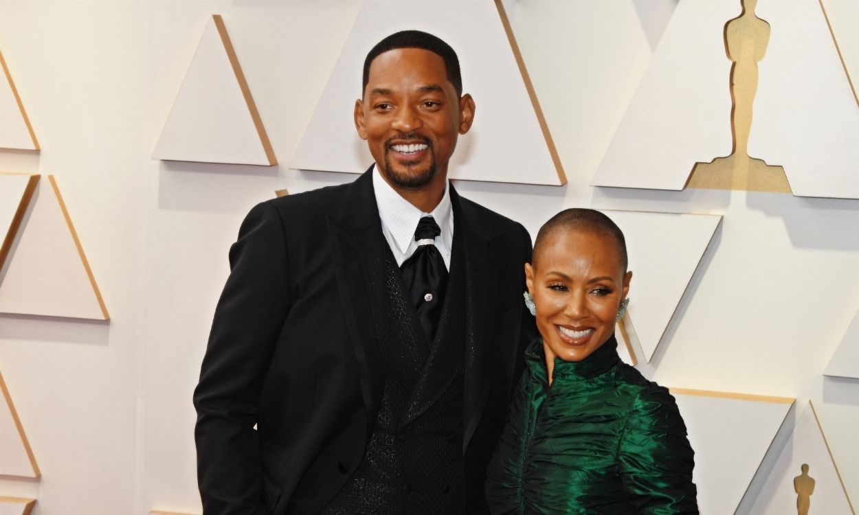 Will Smith y Jada Pinkett durante la gala de los Premios Oscar 2022