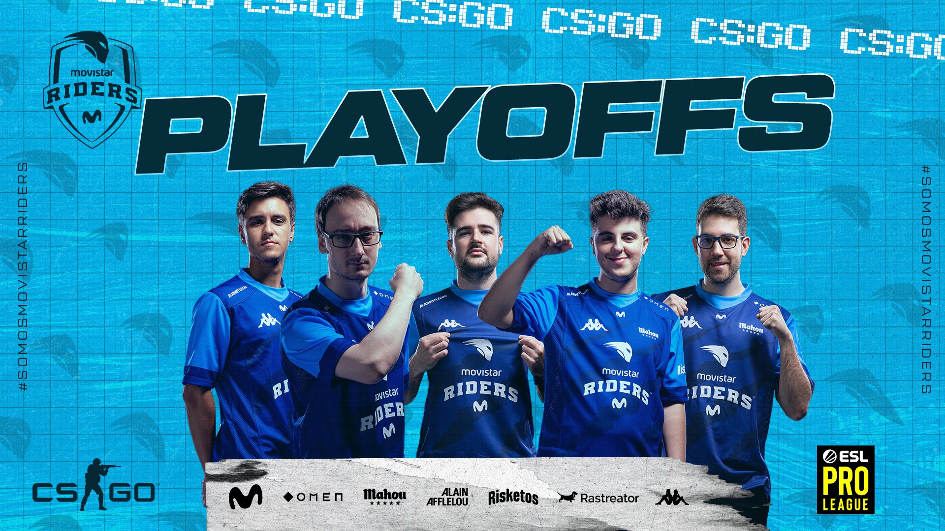 Movistar Riders se mete en los playoffs de la ESL Pro League invicto 