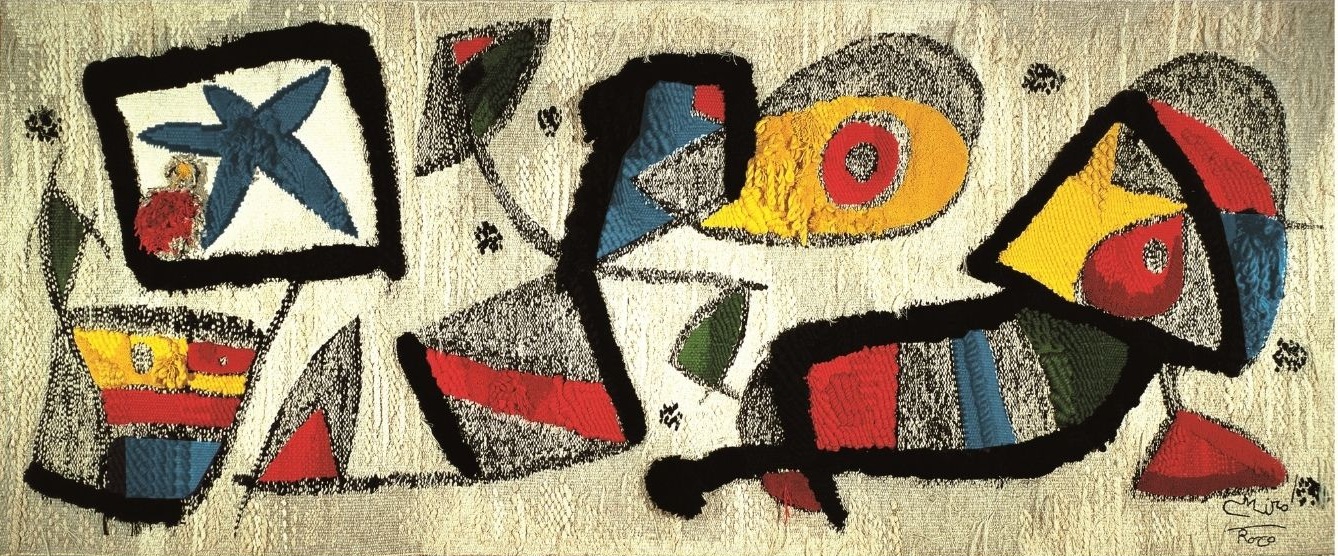 Tapiz de Joan Miró y Josep Royo   @Francesc Català Roca