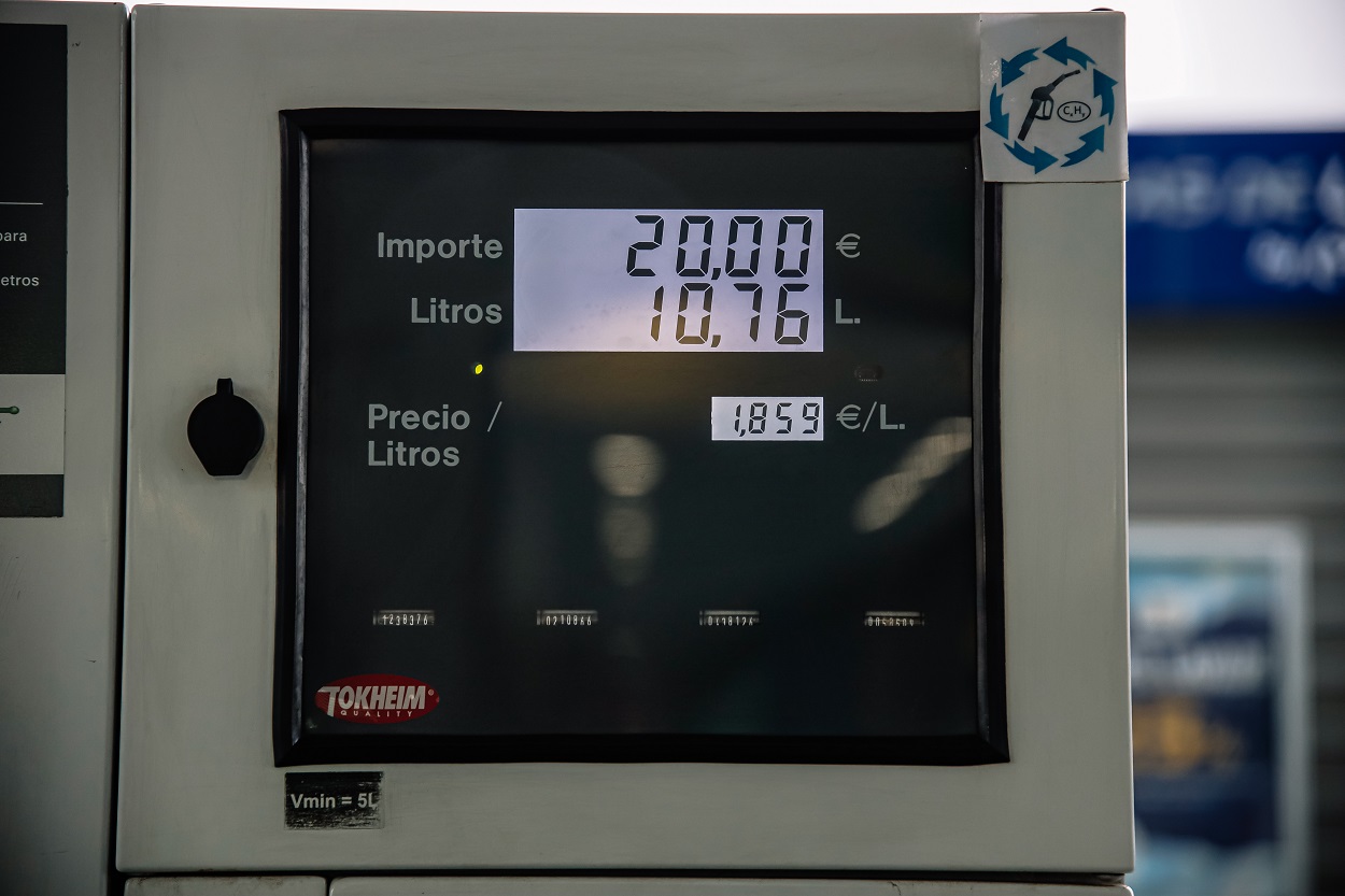 Imagen de un surtidor de gasolina. Europa Press