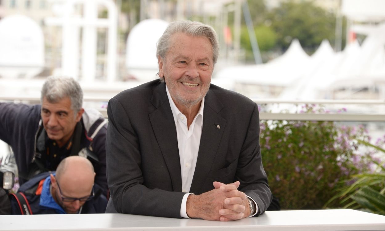 El actor francés Alain Delon en el Festival de Cannes de 2019. EP