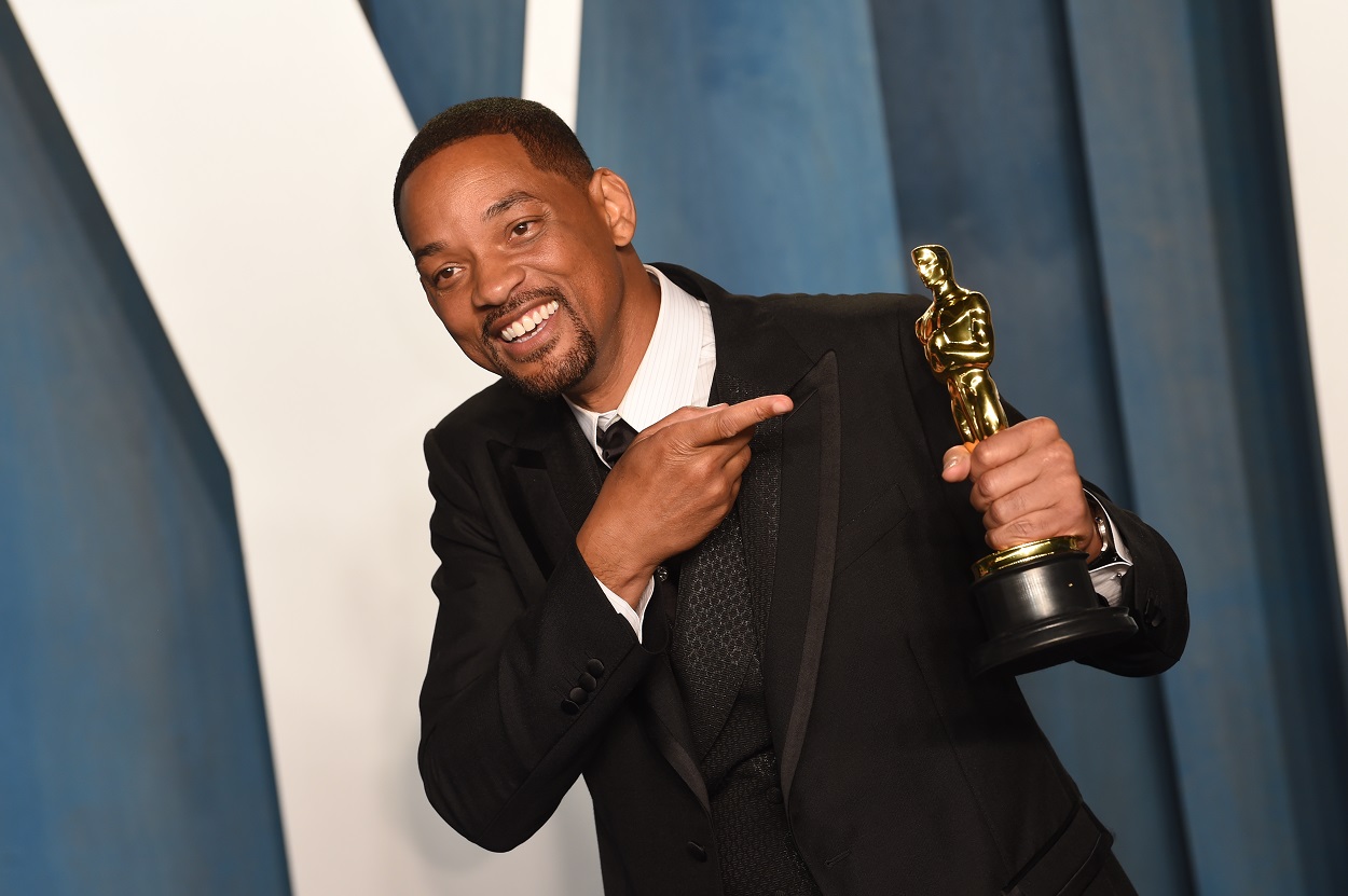 Will Smith posa con su Oscar a Mejor Actor. Fuente: Europa Press.