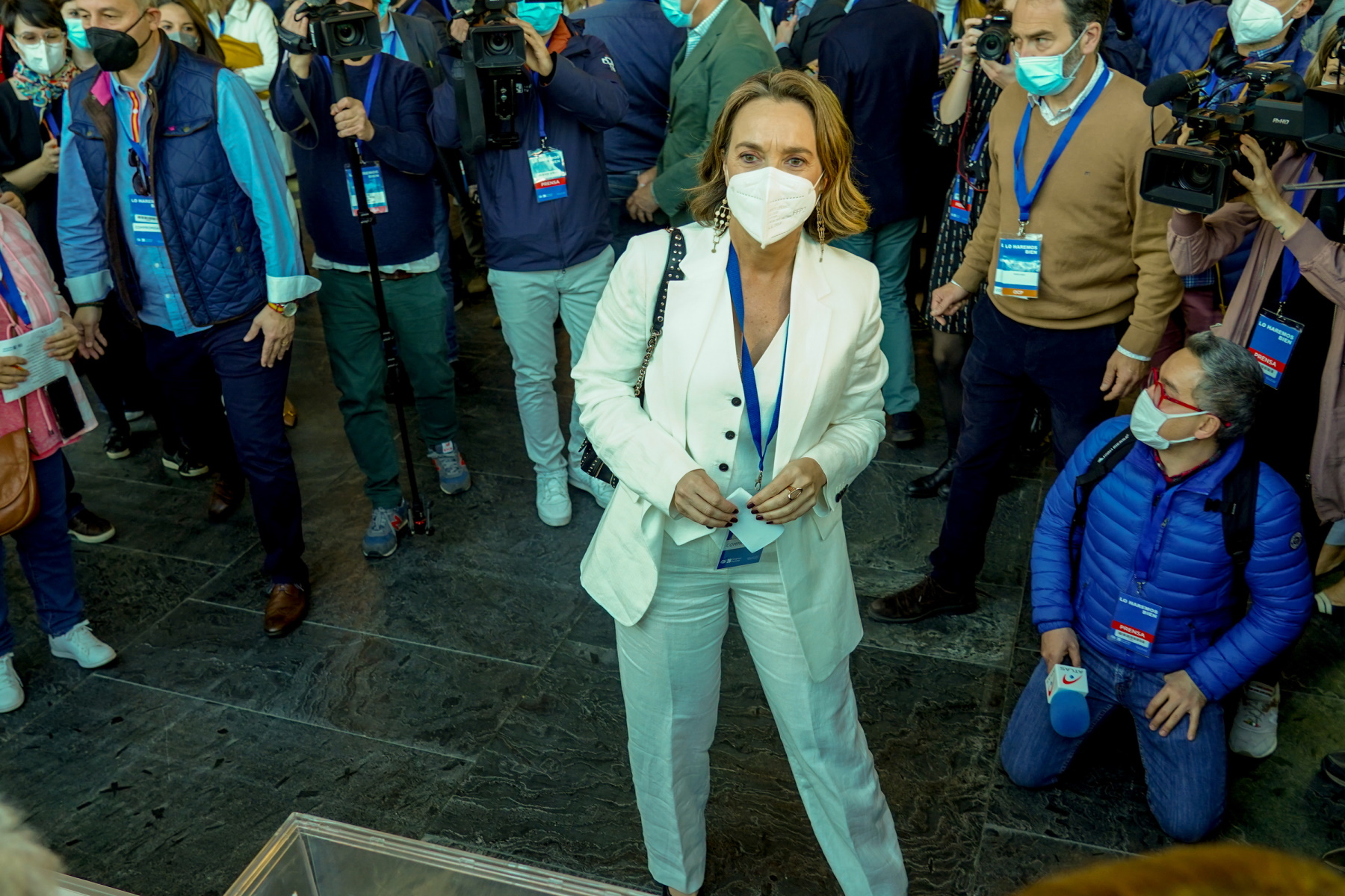 La portavoz del PP en el Congreso de los Diputados y futura secretaria general del partido, Cuca Gamarra.