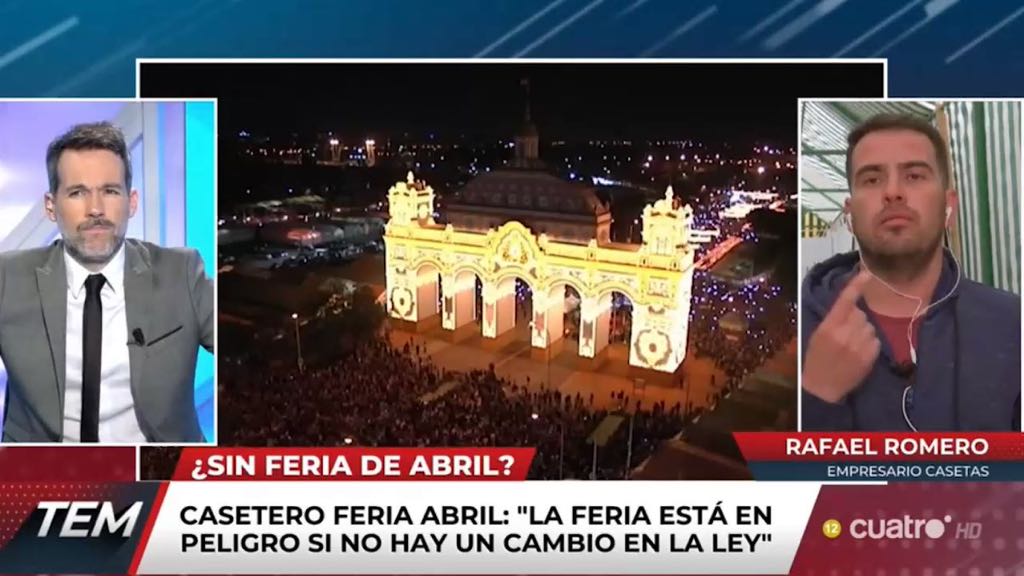 Un casetero de la Feria de Abril entrevistado en Todo es Mentira