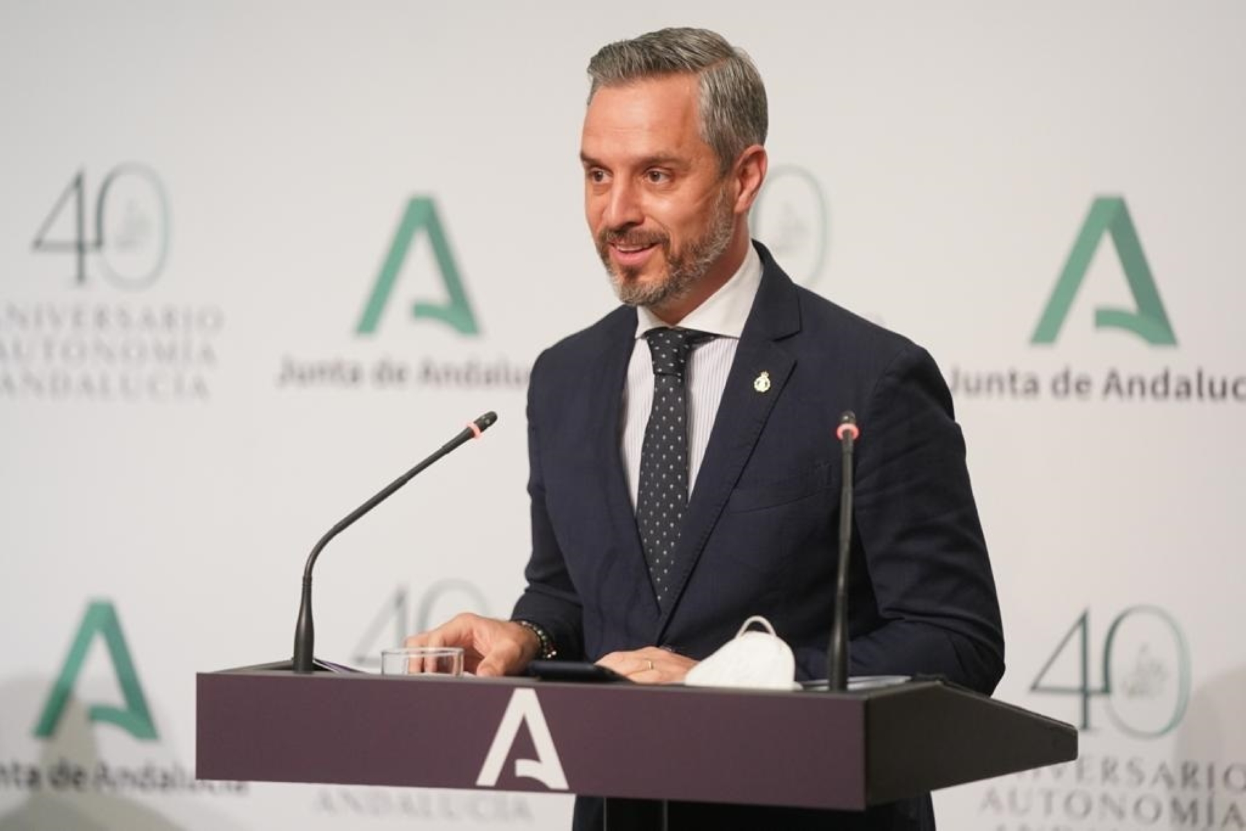 El consejero de Hacienda y Financiación Europea de Andalucía, Juan Bravo.