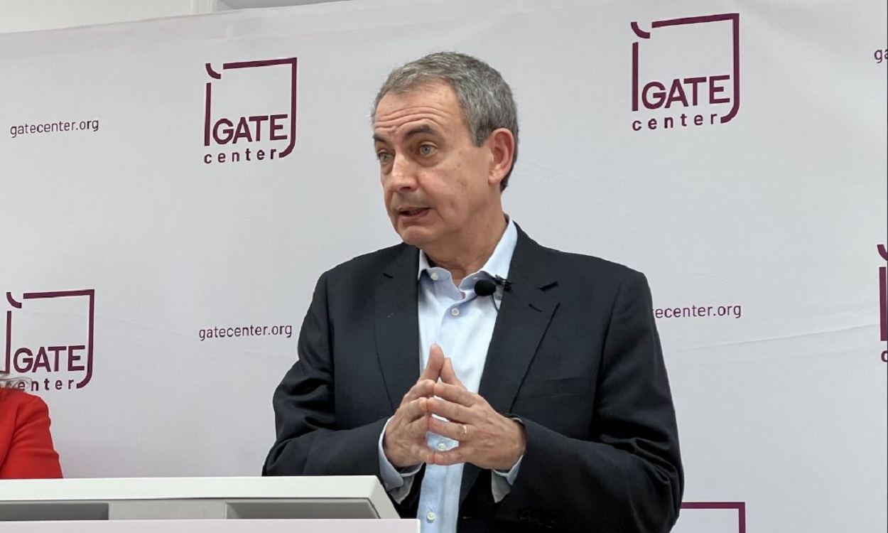 El expresidente del Gobierno, José Luis Rodríguez Zapatero, presenta GATE Center