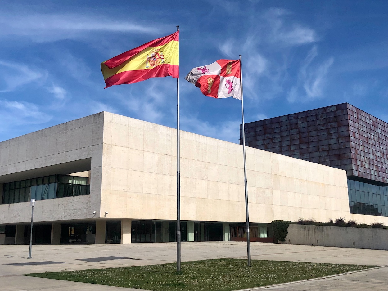 Imagen de las Cortes de Castilla y León. Fuente: F.V.