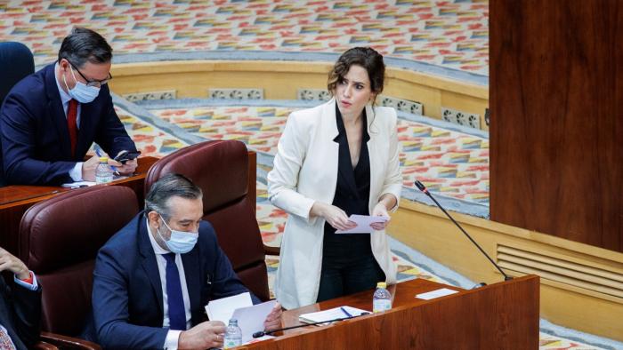 En directo: sesión de control al Gobierno de Ayuso