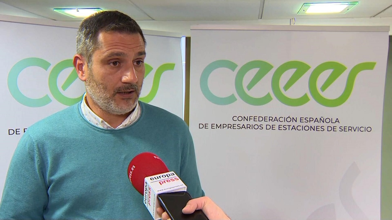 Nacho Rabadán, director general de la Confederación Española de Empresarios de Estaciones de Servicios. Europa Press