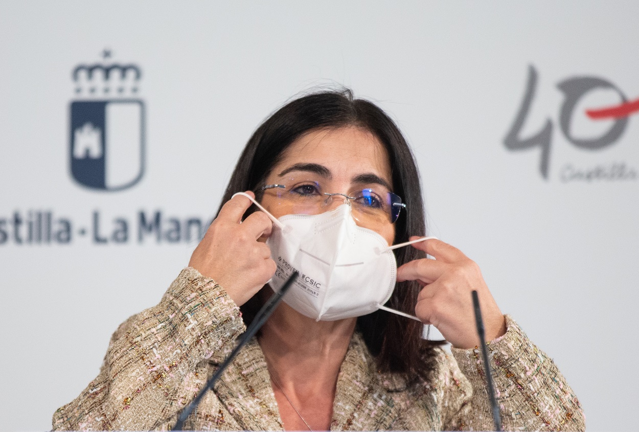 Carolina Darias tras el Consejo Interterritorial de Salud