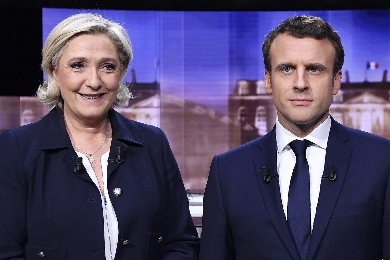 Marine Le Pen y Emmanuel Macron, en una imagen de archivo. Fuente: Europa Press.