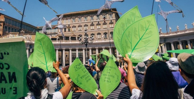 Manifestación contra el cambio climático