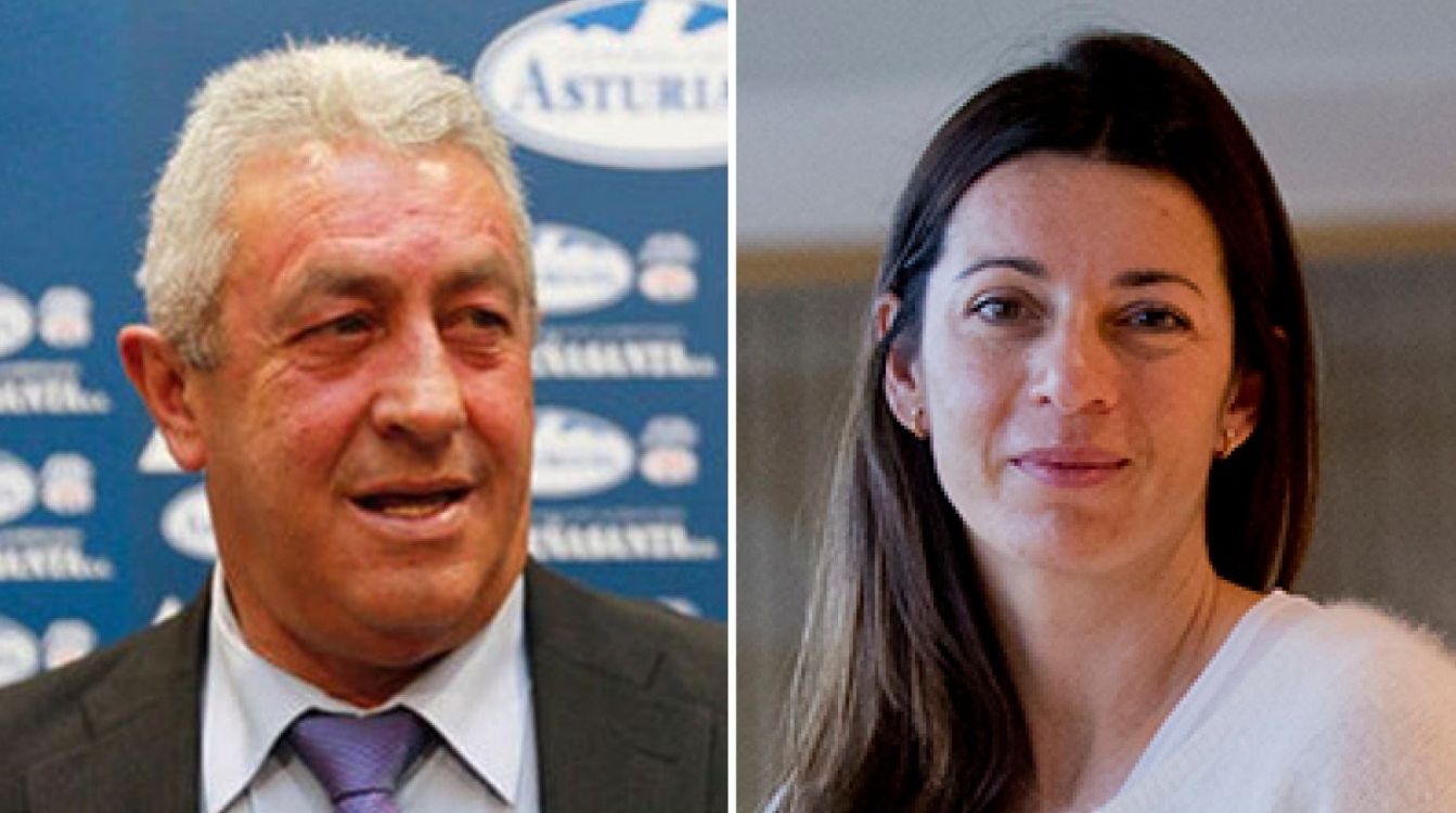 Bertino Velasco, presidente de Capsa Food, y Laura Erra, directoral general de Liquats Vegetals