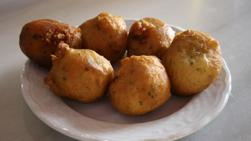 Buñuelos de bacalao 2009