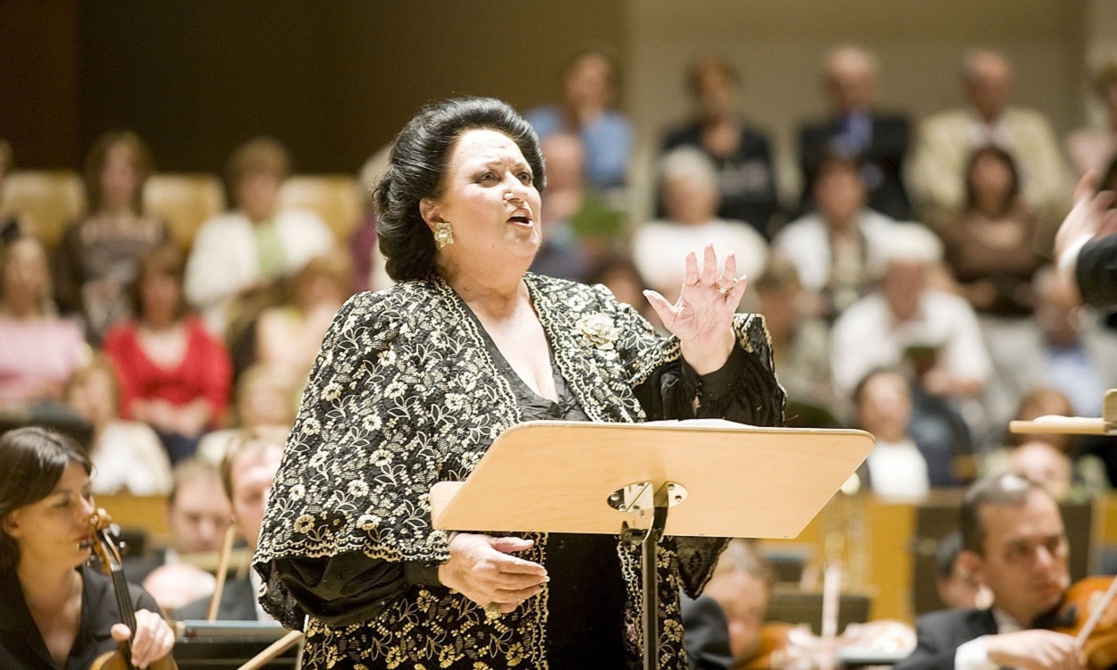 La soprano Montserrat Caballé. EP