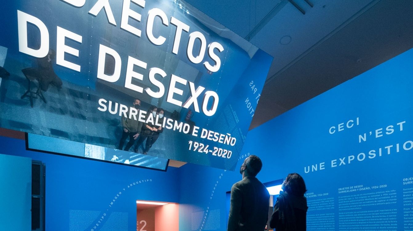 La puesta en escena de la exposición es espectacular