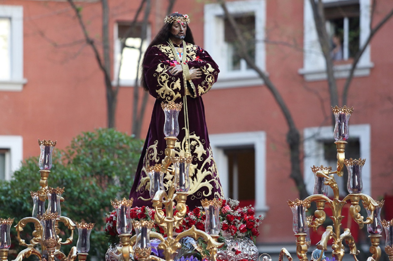 Jesús el Pobre por las calles de Madrid. EP.