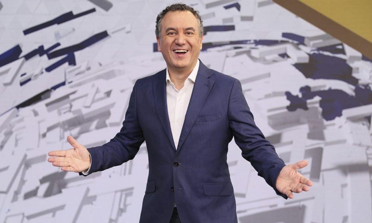 El presentador de Antena 3, Roberto Brasero. Atresmedia.