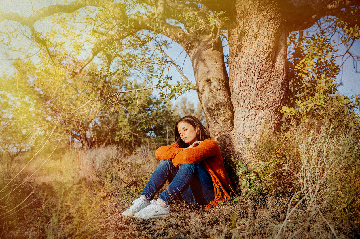 Alice vive en plena naturaleza, en un pueblo de su tierra natal, Valencia