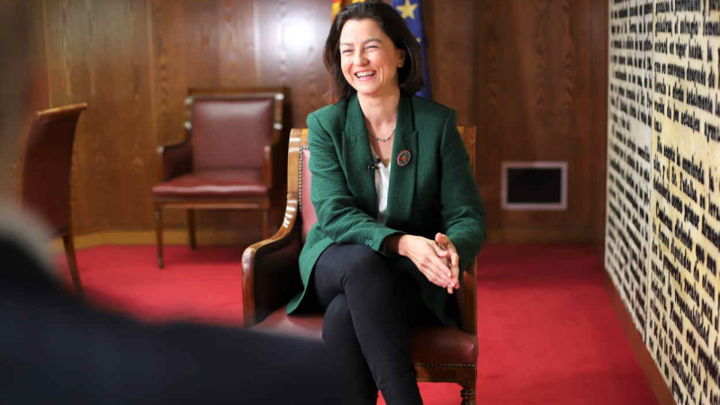 La portavoz del PSOE en el Senado, Eva Granados La portavoz del PSOE en el Senado, Eva Granados