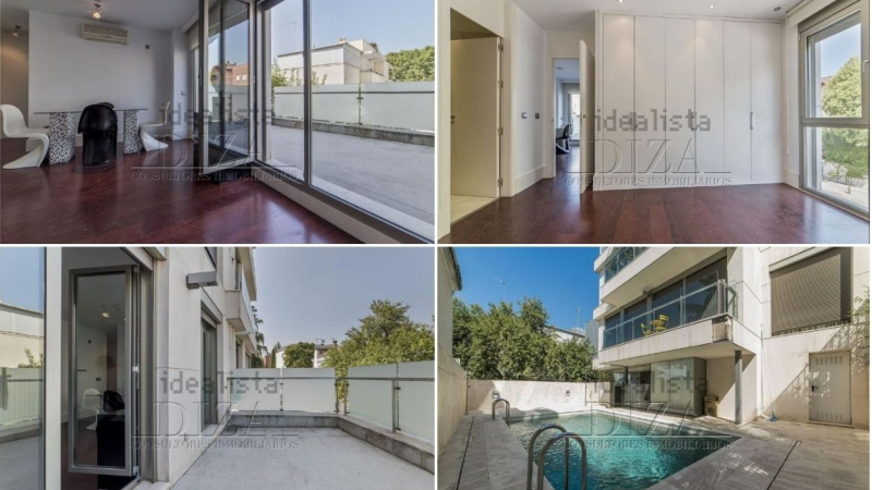 Partes del edificio a la venta en el bloque de Medina. Idealista