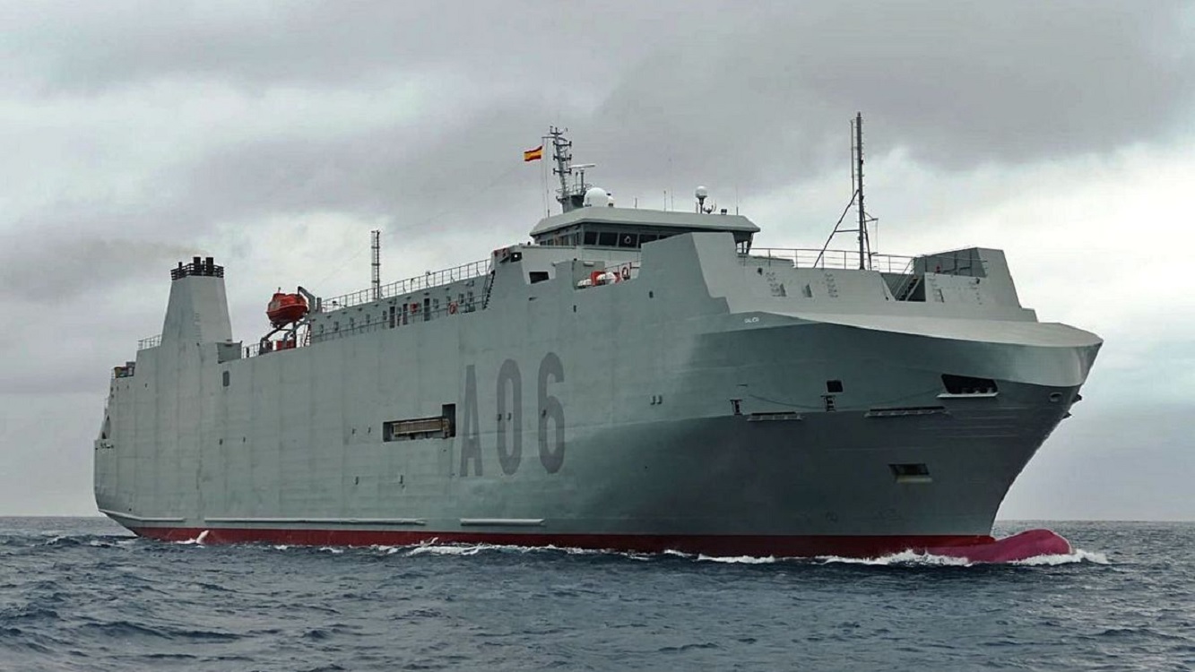 El buque 'Ysabel' en una imagen de archivo. Ministerio de Defensa.