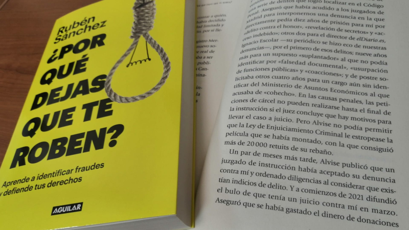 ¿Por qué dejas que te roben? El libro de Rubén Sánchez