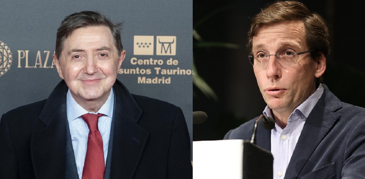 Federico Jiménez Losantos y José Luis Martínez-Almeida. Europa Press