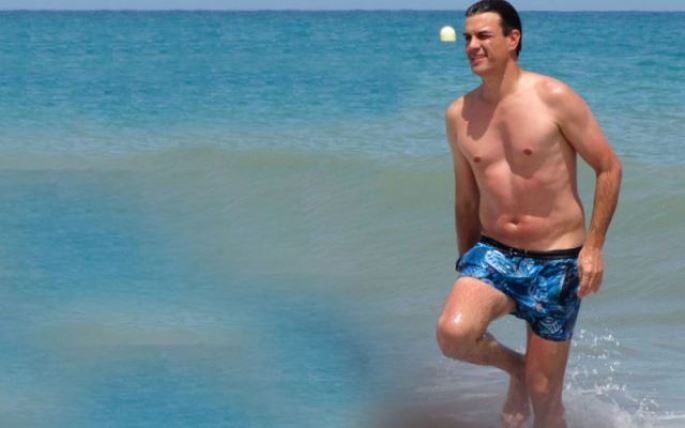 pedro sanchez bañador pedro sanchez bañador