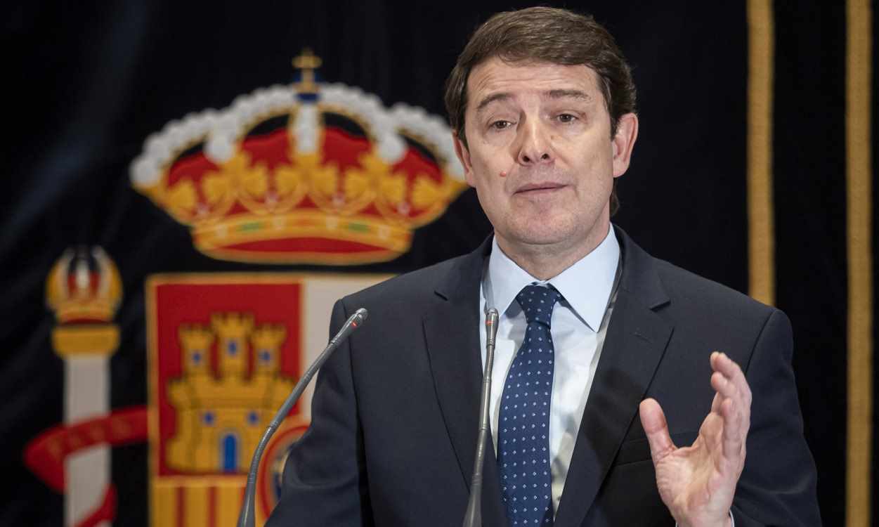 El presidente de Castilla y León, Alfonso Fernández Mañueco. EP