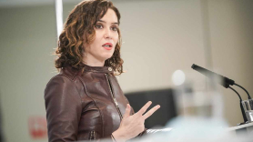La presidenta de la Comunidad de Madrid, Isabel Díaz Ayuso. EP