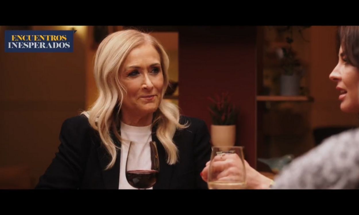 Cristina Cifuentes en 'Encuentros Inesperados'. La Sexta.