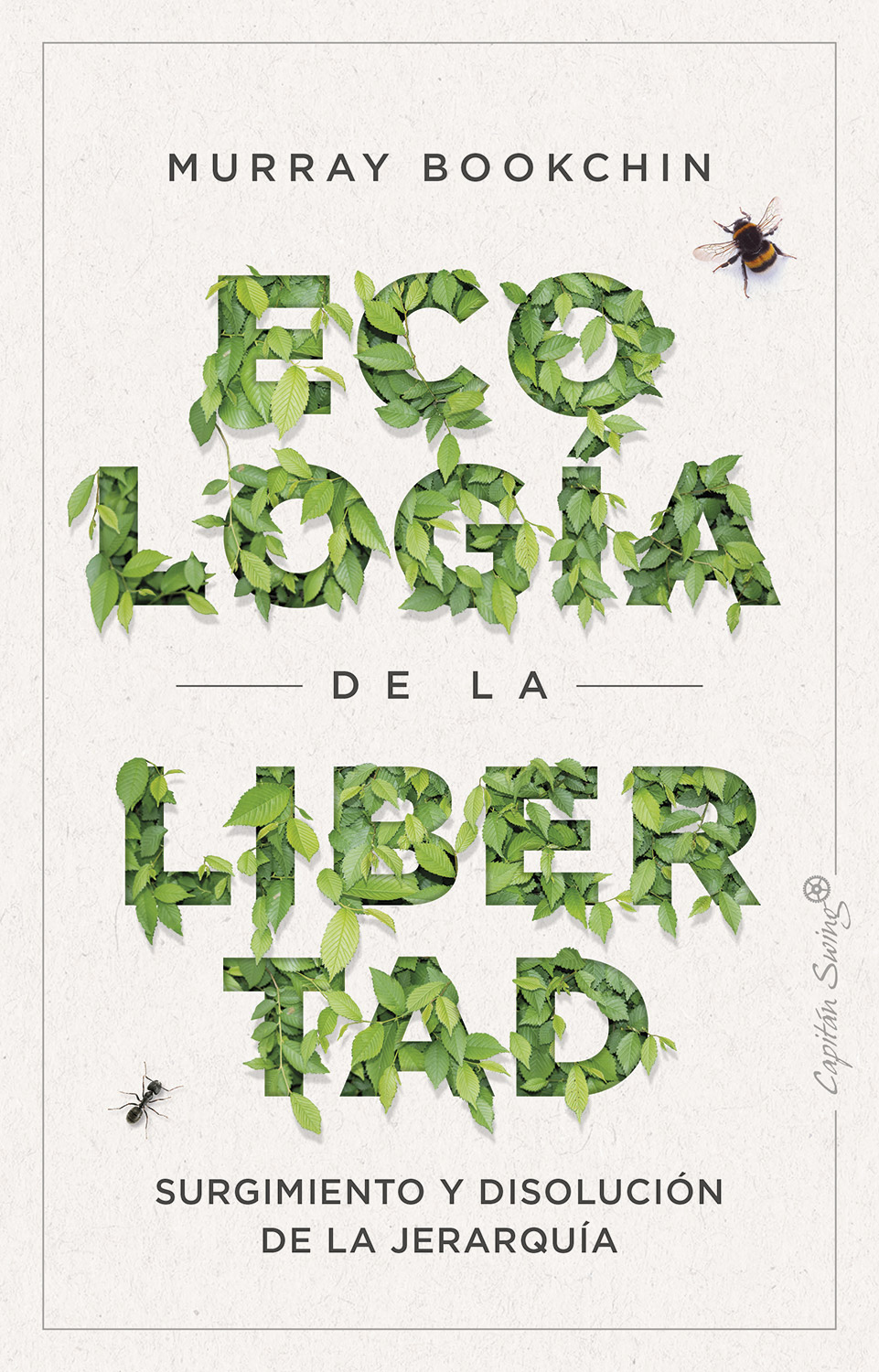 Portada de Ecología de la libertad