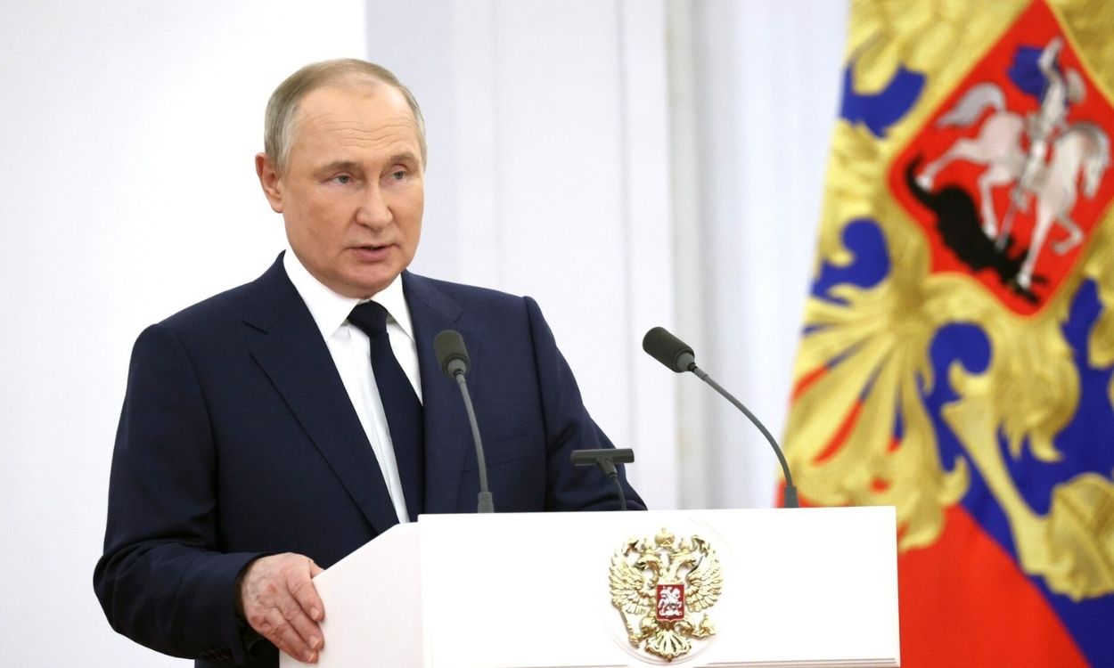 El presidente ruso, Vladimir Putin, en el Kremlin. EP