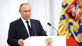 El presidente ruso, Vladimir Putin, en el Kremlin. EP