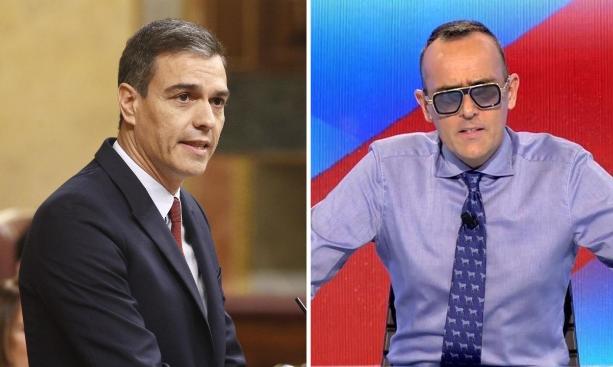 Pedro Sánchez y Risto Mejide.